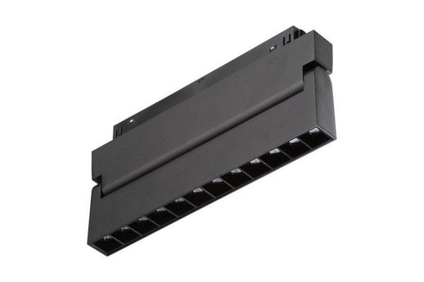 Светильник трековый поворотный магнитный LED VITALUCE VT0200041 6 м², 22x10.5x2.3 см, LED