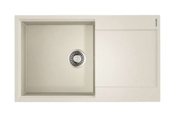Мойка врезная с крылом OMOIKIRI Daisen 86-PA 4993696, пастила 86х50х19 см