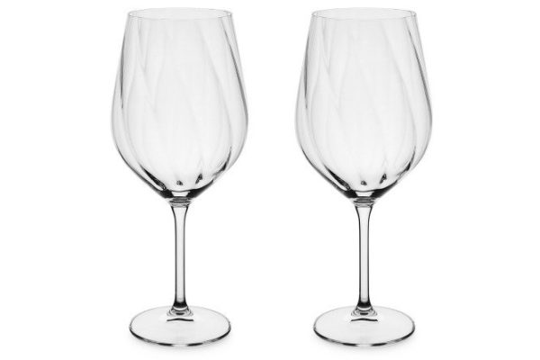 Набор рюмок CRYSTAL BOHEMIA Crex optic для красного вина 740 мл, Стекло, 2 шт.