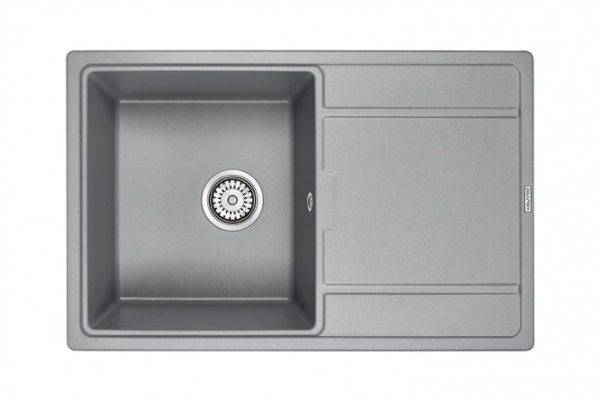 Мойка врезная с крылом PAULMARK Flugen PM217850-GRM 78х50х20 см