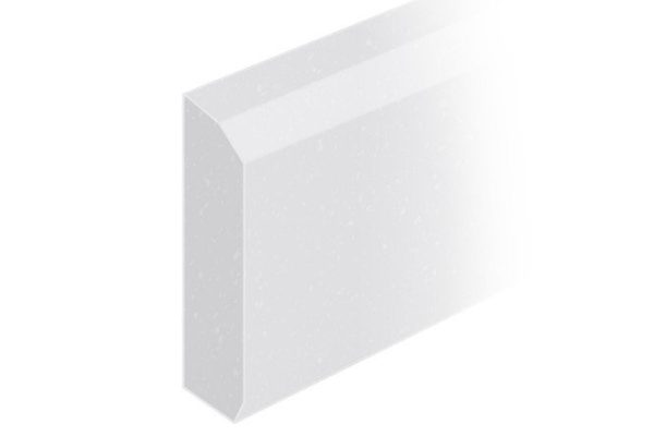 Плинтус прямой Stone Twelve Express панна-котта 60х4х0.6 см