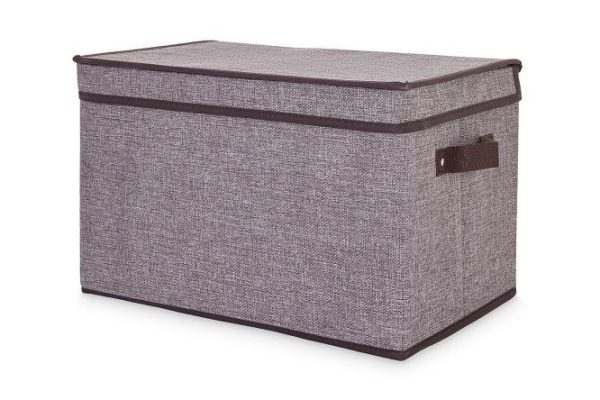 Кофр с крышкой для хранения вещей MITTE 38x25x25 см