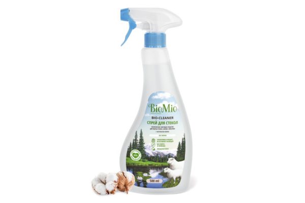 Чистящее средство для стёкол, зеркал и пластика BioMio Bio-Glass Cleaner