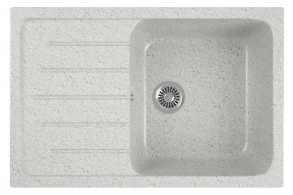 Мойка врезная с крылом GreenStone GRS-76 310 49х75х19 см