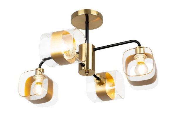 Люстра CITILUX Бертон 14 кв.м., 45.5x15x45.5 см, E14