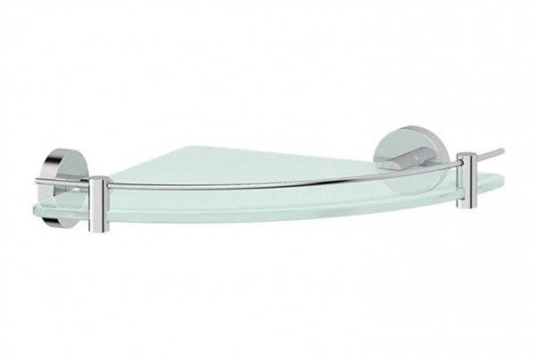 Полка угловая с держателями Harmonie 26x5.3x26 см