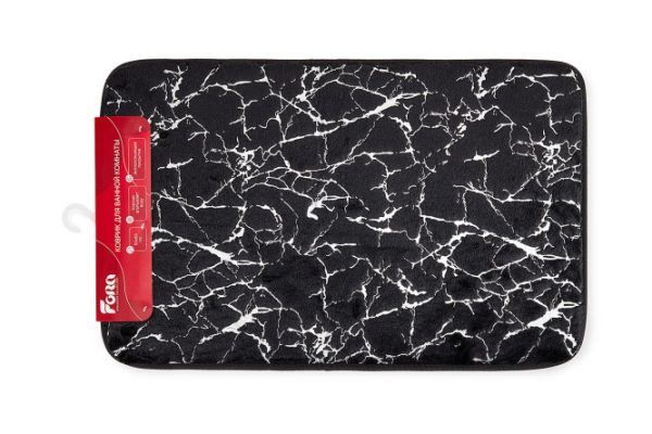 Коврик для ванной комнаты Marble 50x80 см, Полиэстер