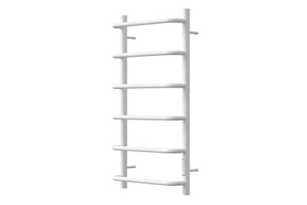 Полотенцесушитель электрический POINT Ника П6, белый PN08848W 43.2х80х13.6 см