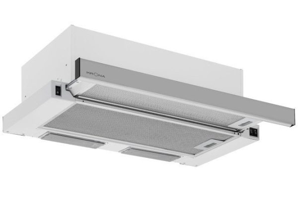 Вытяжка KRONAsteel Vendy 600 Inox KRHD110 цвет нержавеющая сталь, 60х17.6х30.4 см