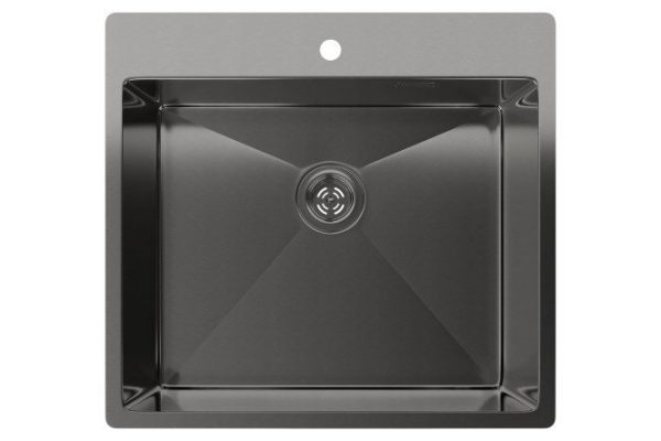 Мойка врезная Rinox 5450 PVD black 54х50х20 см