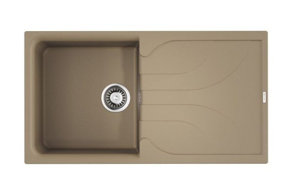 Мойка врезная с крылом OMOIKIRI Yasugata 100-CH 4993849 100х50х21 см