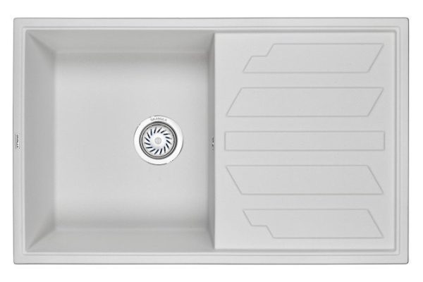 Мойка врезная с крылом GRANULA Granula 8002 79х50х20 см