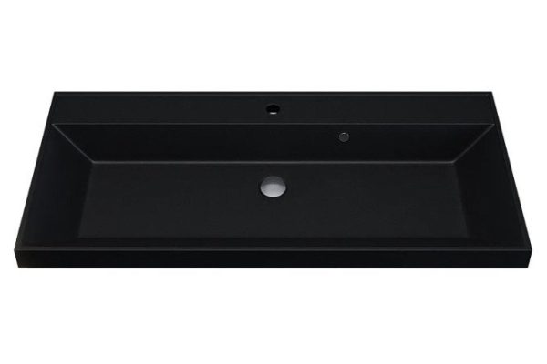 Раковина для ванной Classic Quartz 293020635 Полувстраиваемая, 100х15х45 см
