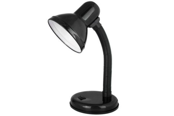 Лампа настольная Ultraflash UF-301P C02 E27, 14.3x31x14.3 см
