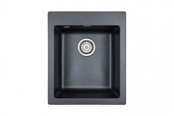 Мойка врезная PAULMARK Leer PM104249-BLM 41.5х49х19.5 см