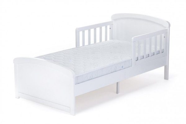 Кровать подростковая Stanzione Riviera Lungo Bianco 80х160 см цвет белый