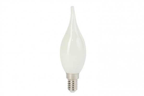 Лампа светодиодная Gauss Filament Свеча на ветру OPAL 450lm 5W, E14, Естественный
