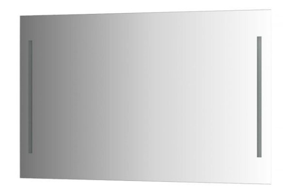 Зеркало настенное EVOFORM Ledline с 2-мя встроенными LED-светильниками, BY 2120 120х75 см