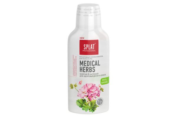 Ополаскиватель для полости рта SPLAT Professional Medical Herbs