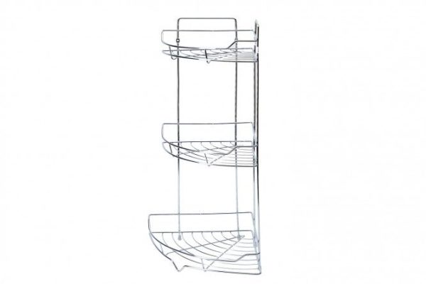 Полка трёхъярусная угловая Сектор 26x58x26 см