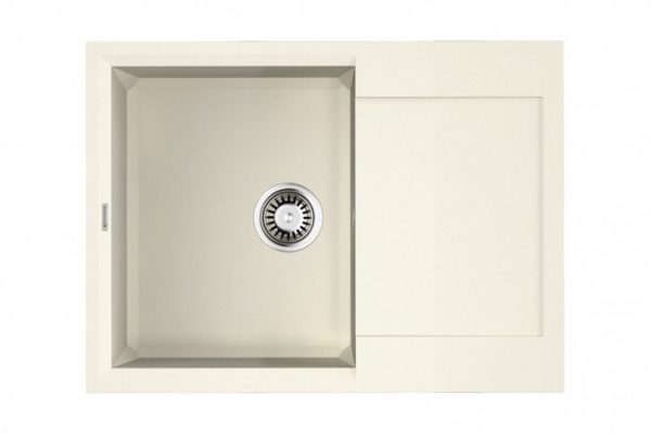 Мойка врезная с крылом OMOIKIRI Sakaime 68-WH 4993126, белый 68х50х19 см