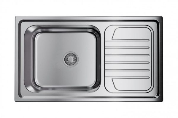 Мойка врезная с крылом OMOIKIRI Haruna 86-IN 4993451, нержавеющая сталь 86х50х18.5 см