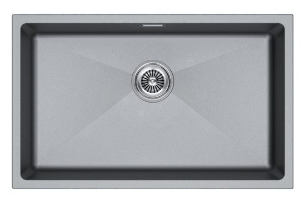 Мойка врезная PAULMARK Lumi 74UNI IT-GRANIT LU74-GRM 74х46х21 см