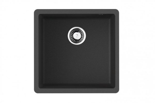Мойка врезная OMOIKIRI Bosen 44-U-BL 4993595, чёрный 44х44х19 см