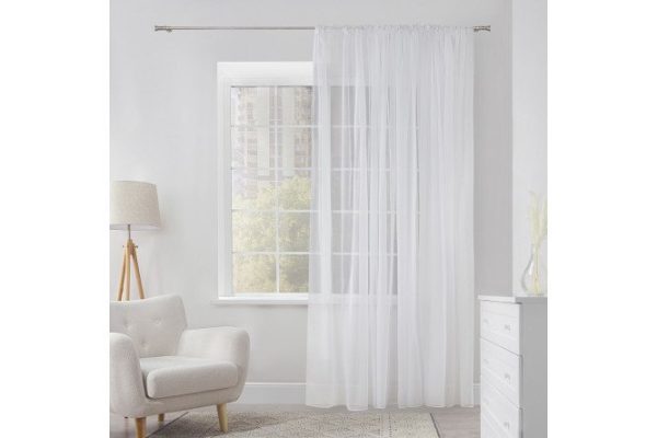 Тюль MITTE Emiline 500х280 см, 1 шт., цвет белый