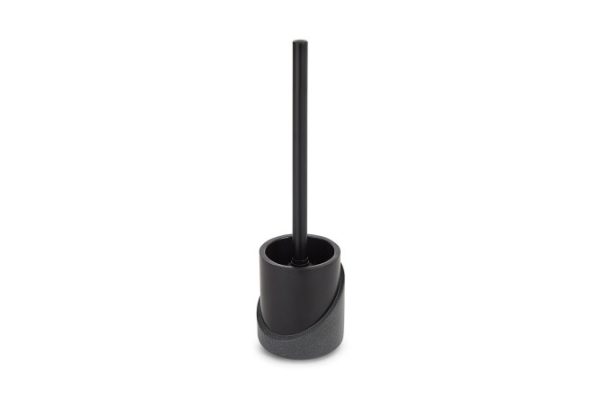 Туалетный ёрш Granit dark 9.9х36.4х9.9 см, Полирезин