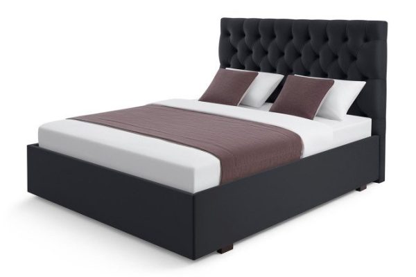 Каркас кровати SOLANA Betta цвет чёрный 140х200 см