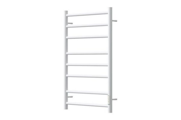 Полотенцесушитель электрический POINT Аврора П8, белый PN10848W 43.2х80х8.7 см