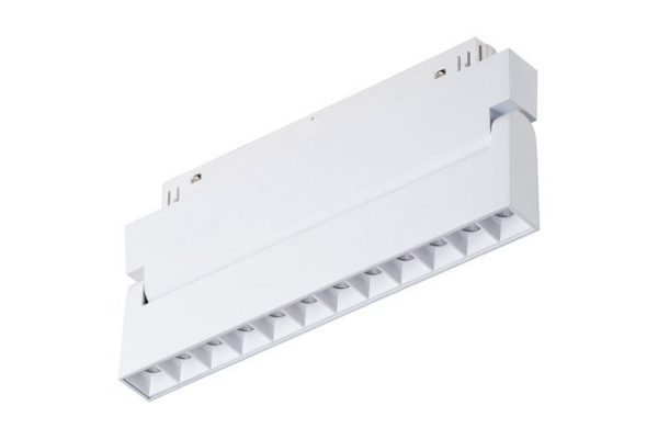 Светильник трековый поворотный магнитный LED VITALUCE VT0200041 6 м², 22x10.5x2.3 см, LED