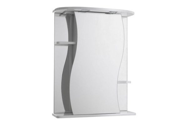 Зеркало-шкаф Лиана 60 Э-Лиа02060-01СвП с LED-подсветкой 60х72х25 см, Правый