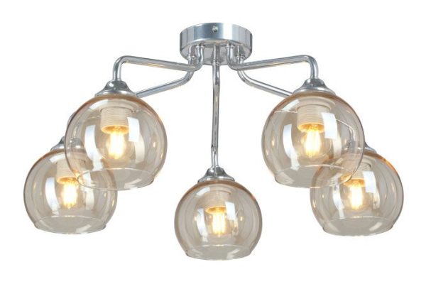 Люстра V3096-9/5PL 15 кв.м., 52x24x52 см, E27