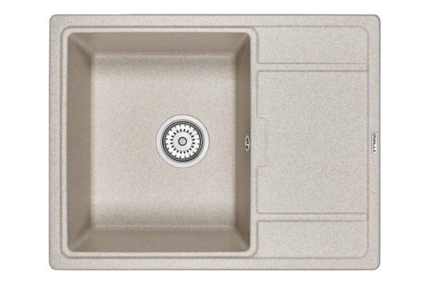 Мойка врезная с крылом GRANULA 6503 65х50х20 см