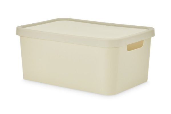 Контейнер с крышкой TRN-234 Latte 17.8x11x25.8 см, 4.5 л