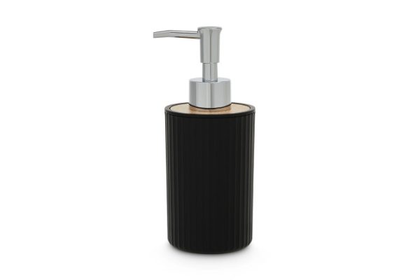 Дозатор для жидкого мыла EVIO Bamboo 300 мл, Пластмасса