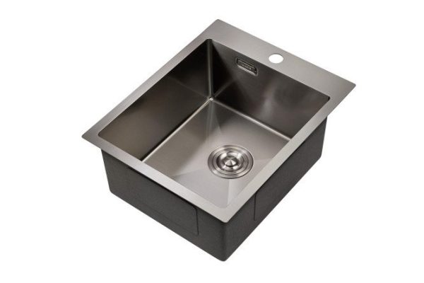 Мойка врезная MILACIO Steel Denia 41 MC.77469 51х41х22 см