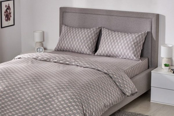 Комплект постельного белья MICASA Camilian Перкаль 145х215 см, 1,5 спальный