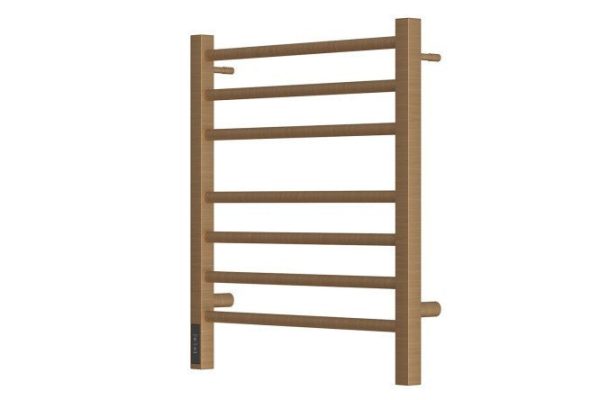 Полотенцесушитель электрический POINT Веста П7, бронза PN70756BR 53х60х8 см