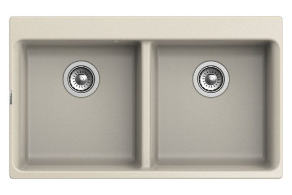 Мойка врезная RIVELATO Axel X-90-2D 87х52х20 см