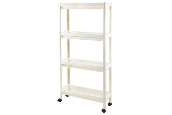 Этажерка 4-ярусная BERKRAFT Slim 53x103x17.5 см