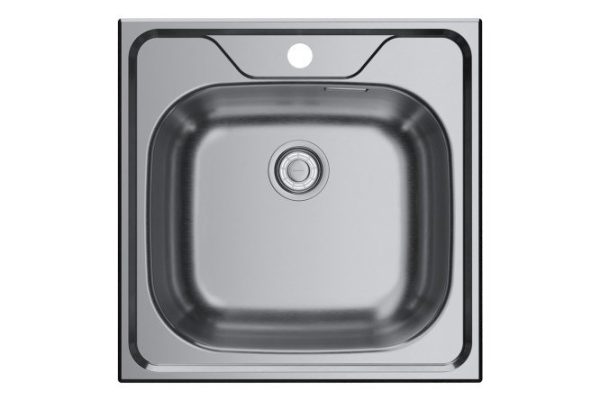 Мойка врезная с крылом OMOIKIRI Saru 50-IN 4997395 50х50х18 см