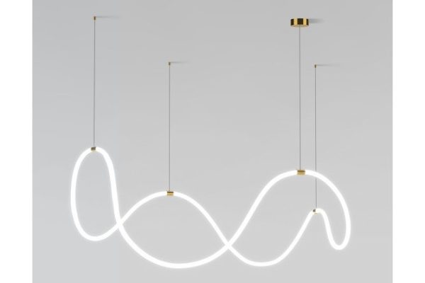 Светильник подвесной EUROSVET Full Light 19 кв.м., 120х40х40 см, LED