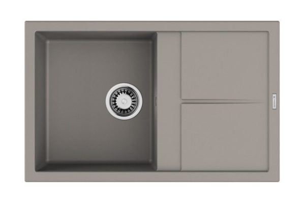 Мойка врезная с крылом OMOIKIRI Sumi 79A-GR 4997098 79х50х20 см
