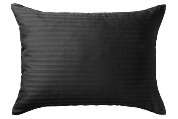 Набор наволочек Stripe Premium Black 50х70 см, Страйп-сатин, 2 шт.