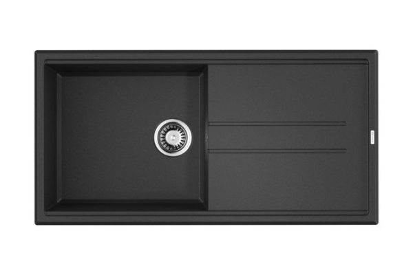 Мойка врезная с крылом OMOIKIRI Tedori 100-BL 4993916 100х51х20 см