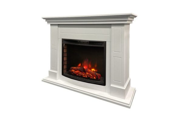Каминокомплект RealFlame Alicante 25.5 WTM-F511 + Evrika 25,5 LED напольный