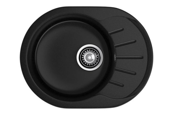 Мойка врезная с крылом GRANFEST Rondo GF-R-580L 57х44х20 см